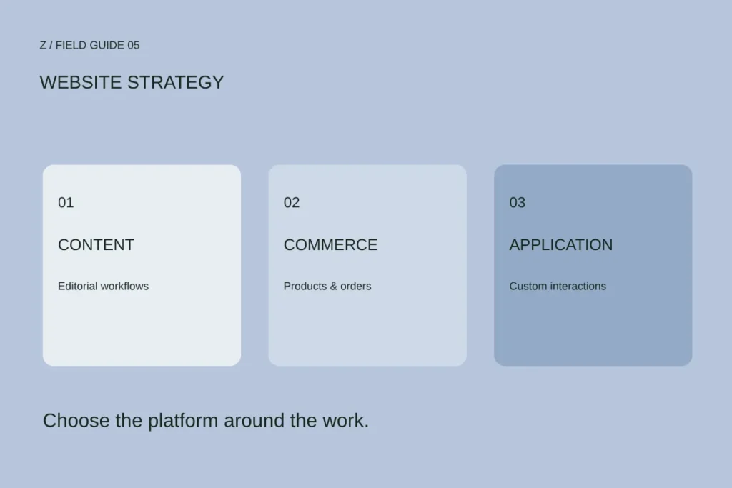 Original editorial illustration for website strategy